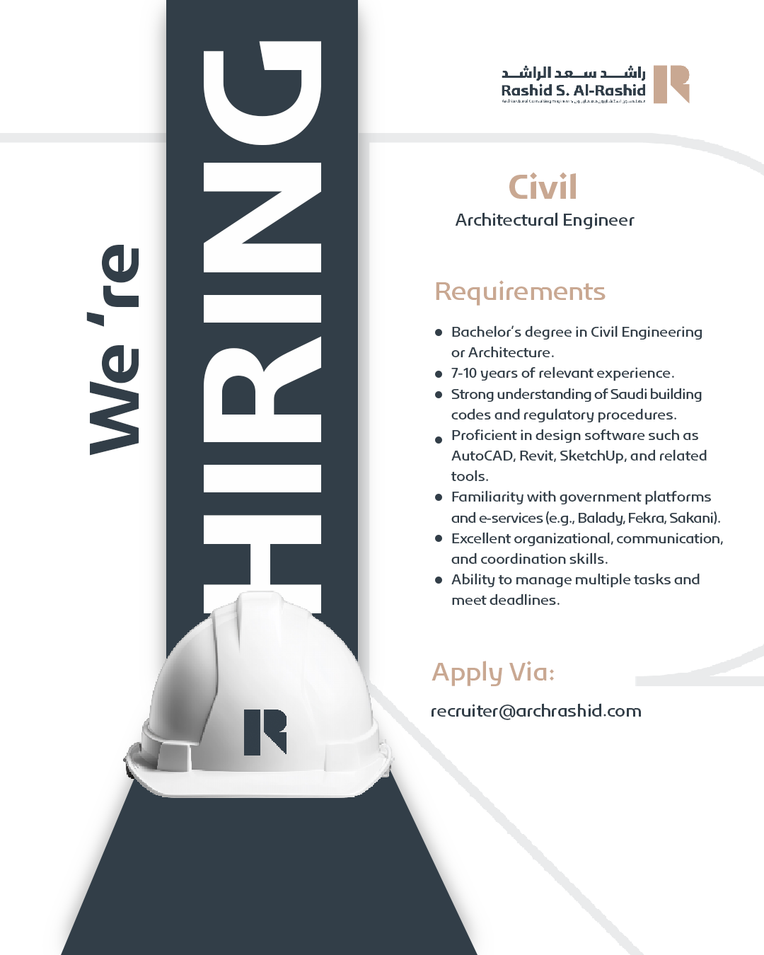 Civil – Architectural Engineer